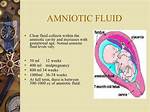 At Term Amniotic Fluid?