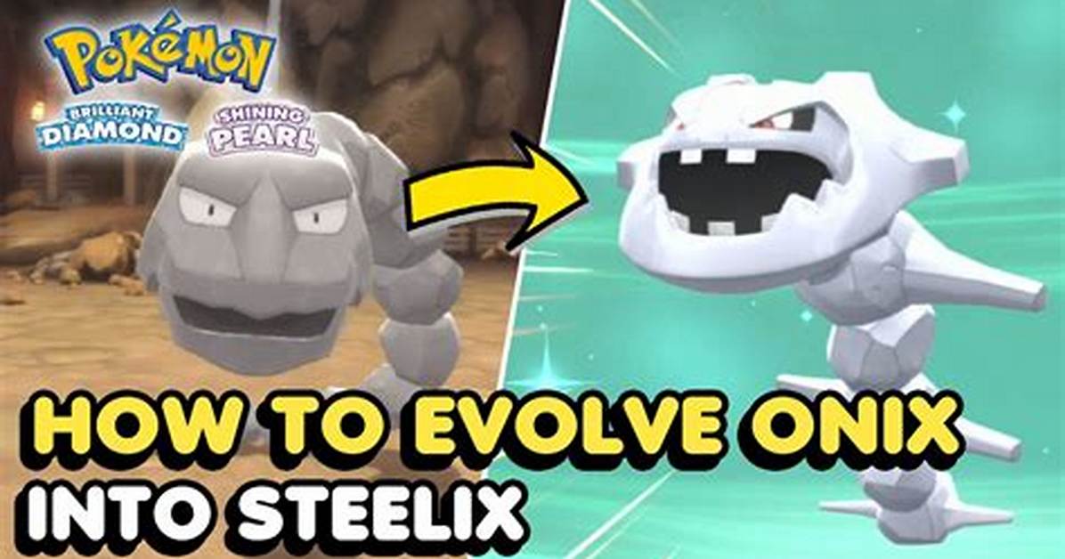 At What Level Does Onix Evolve?