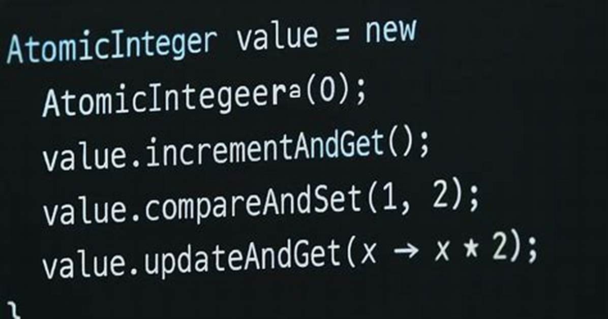 Atomicinteger lazySet Vs. Set