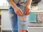Attach a Patch or Mend a Ripped Seam Perhaps