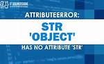 Attributeerror: 'Str' Object Has No Attribute 'Strftime'