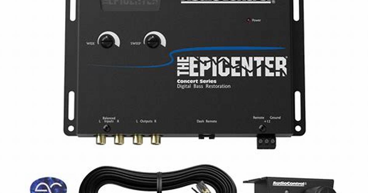Audio Control Epicenter