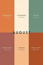 August Colors