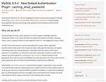 Authentication Plugin 'Caching_Sha2_Password' Cannot Be Loaded
