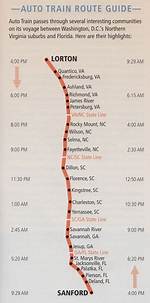 Auto Train Routes