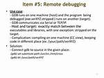 Automatic Debugging with Gdb