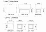 Average Coffee Table Height