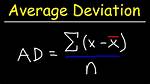 Average Deviation Calculator