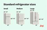 Average Fridge Size