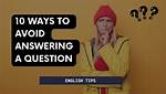 Avoid Answering as a Difficult Question