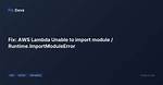 Aws Lambda Unable to Import Module 'Lambda_Function': No Module Named 'Requests'