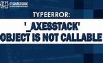 '_Axesstack' Object Is Not Callable While Using Networkx to Plot