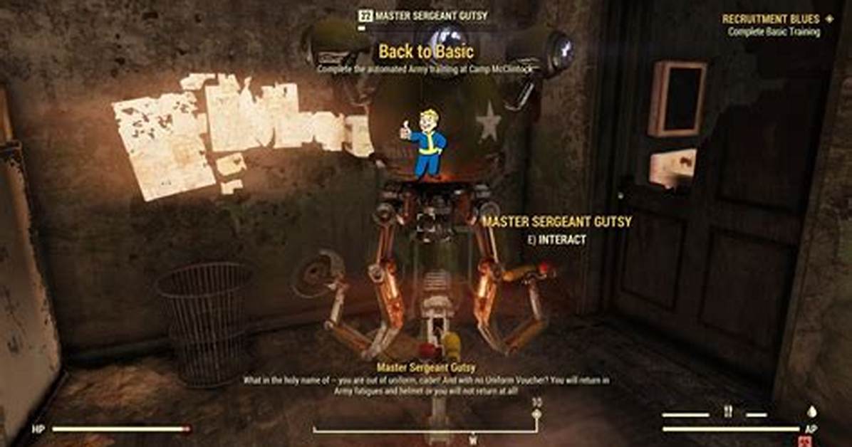 Back to Basic, Fallout 76 Quest