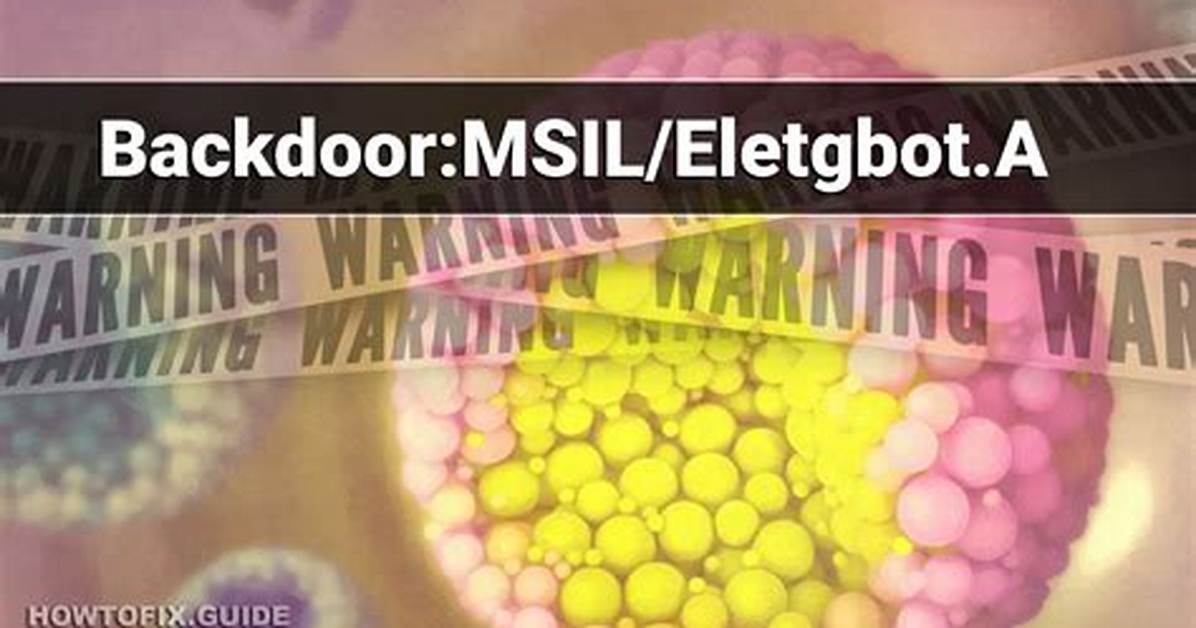 Backdoor. Msil