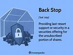Backstop Purchaser Definition