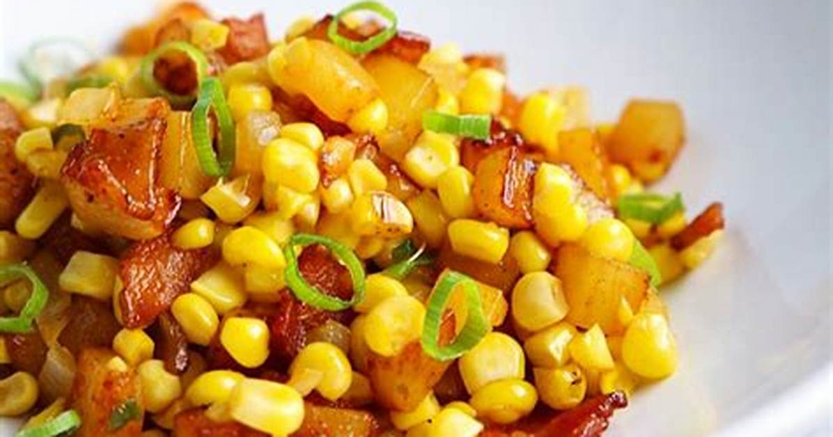 Bacon Corn Hash
