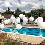 Balloons in Pool
