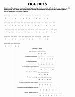 Barely Visible, Almost Gone: Figgerits Answer + Phrase