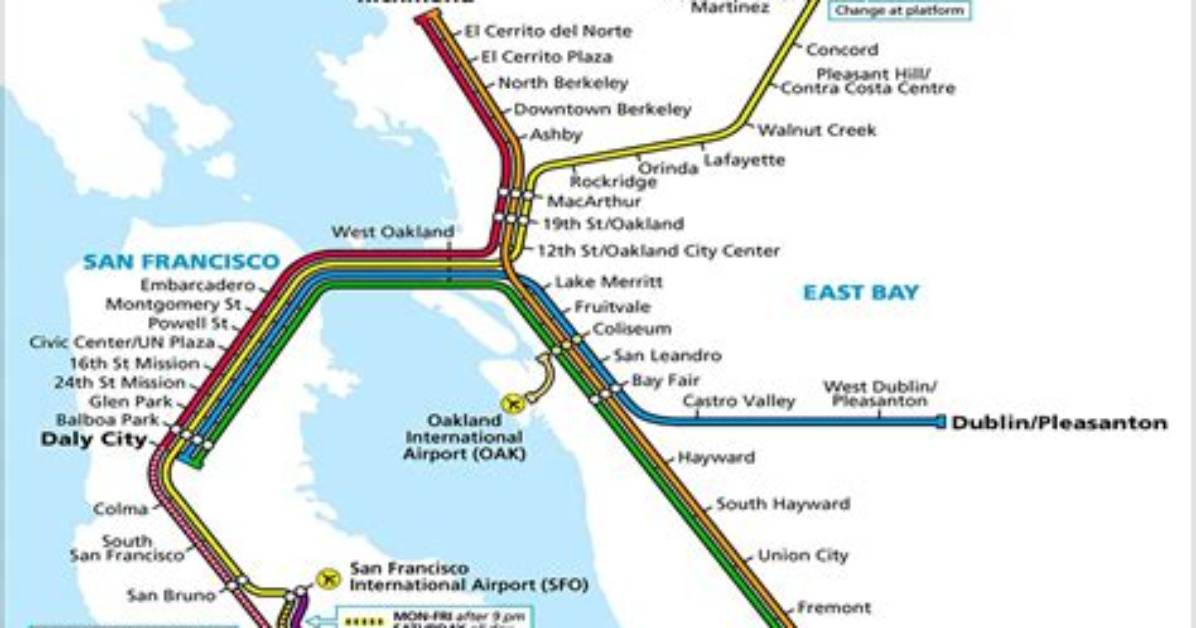 Bart to Sfo