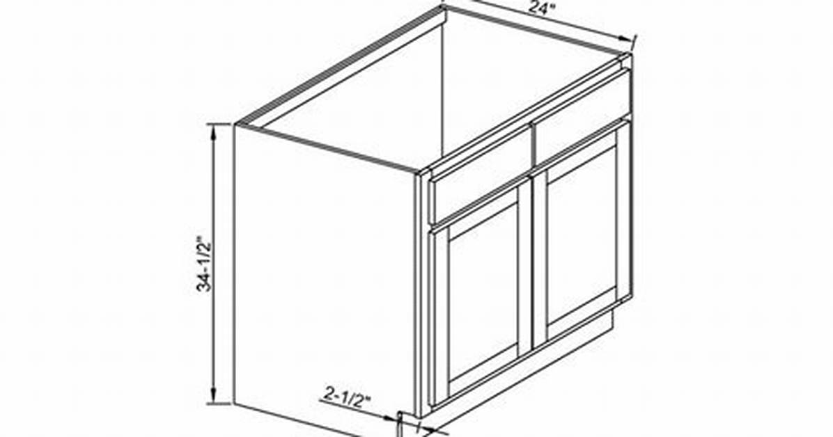 Base Cabinet Dimensions