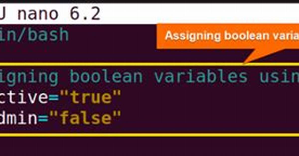 Bash Converting String to Boolean Variable
