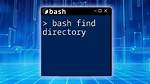 Bash Find Directories