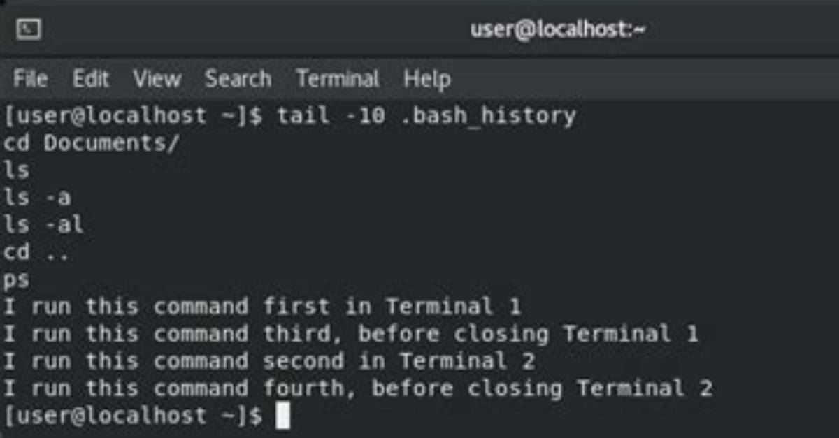 Bash History Not Working?