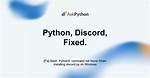 Bash: Python3: Command Not Found (Windows, Discord. Py)