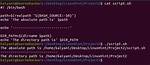 Bash Script Absolute Path with Os X
