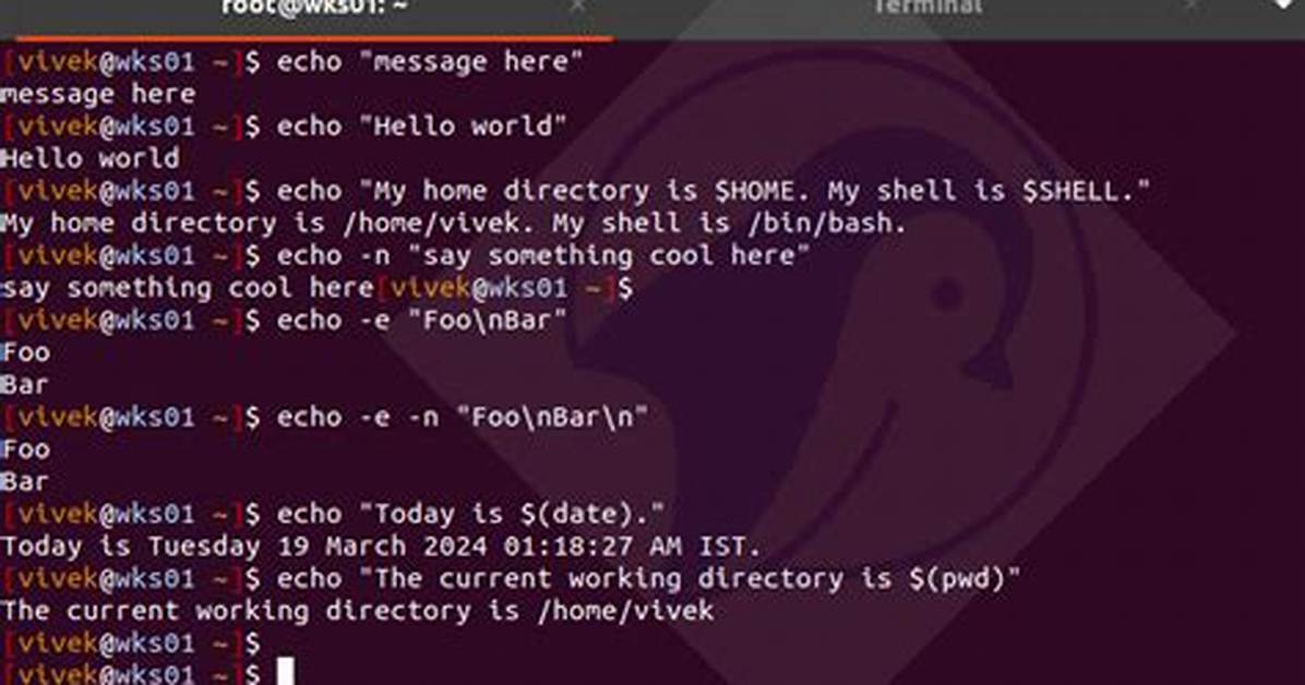 Bash Script: Echo Output Garbled and in Wrong Order