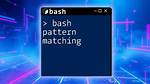 Bash Script Pattern Matching