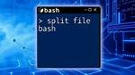 Bash Script to Split File by Its Content Renaming the Split Files from an Another File