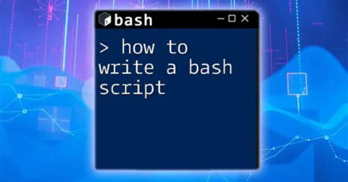 Bash Script Will Not Print out to Console