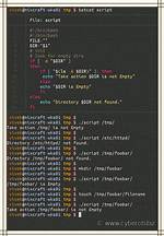 Bash Scripting: Test for Empty Directory