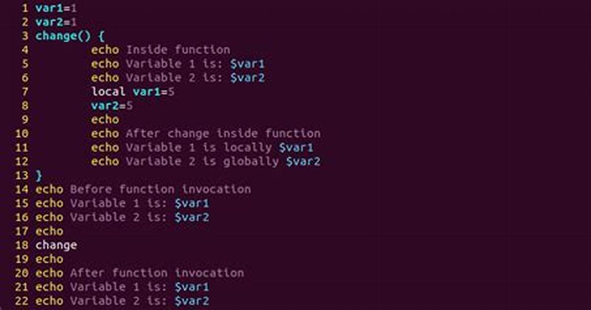 Bash, Set Variable from Script to Memory