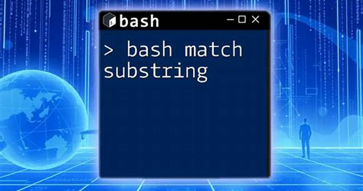 Bash Substring