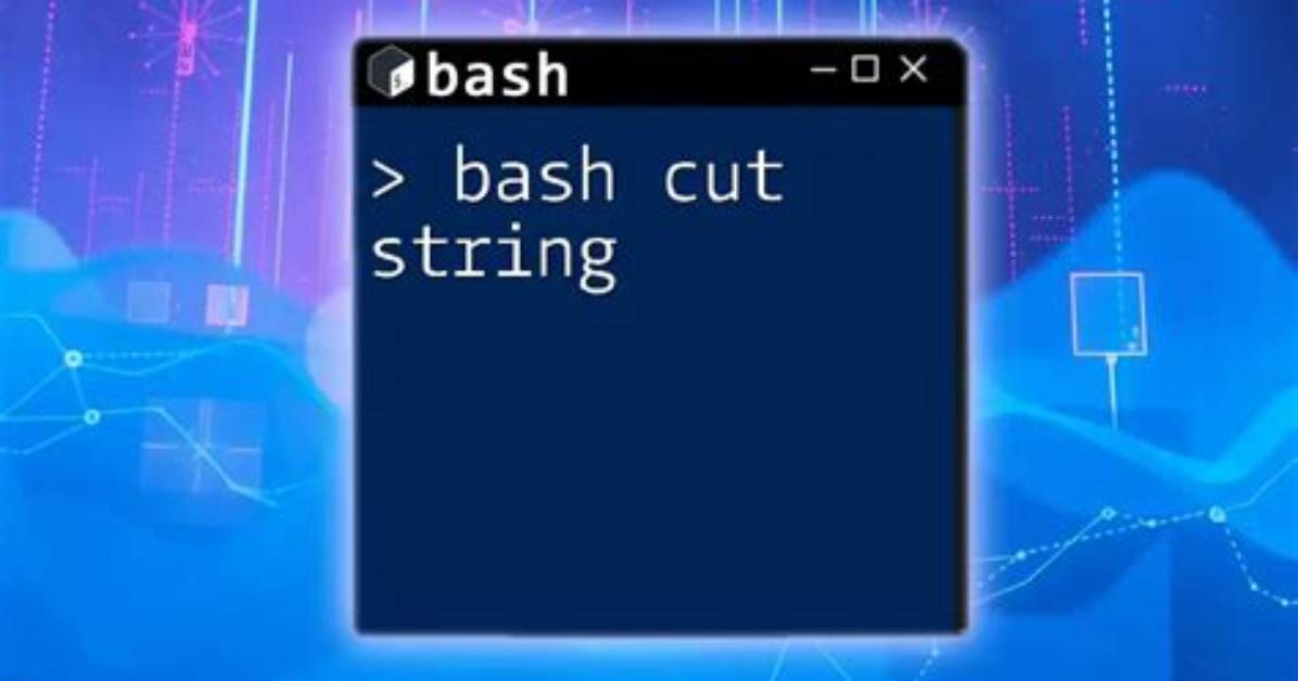 Bash: Using "Cut -C" on the Strings with Spaces Like "? .?"