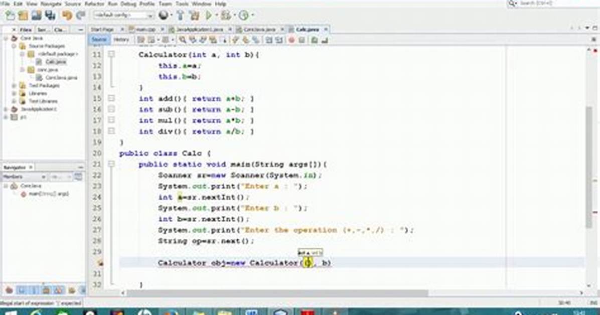 Basic Calculator in Java