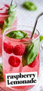 Basil-Raspberry Lemonade