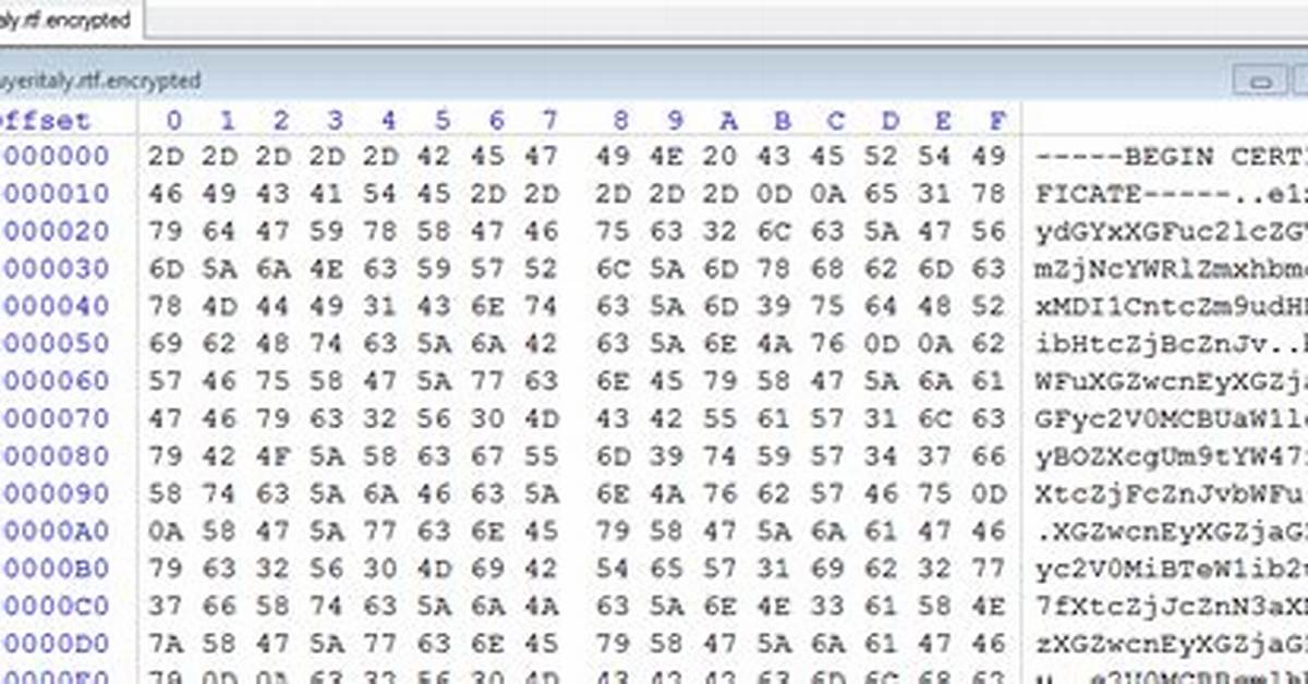 Bat/Filecoder. Ea