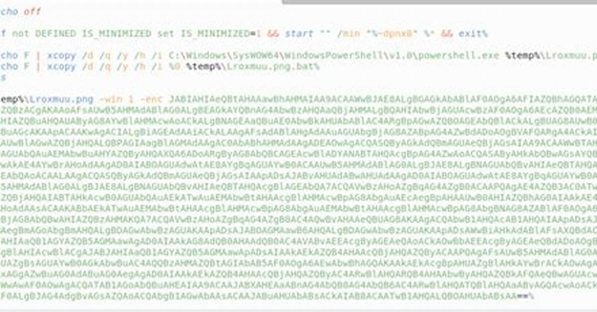 Bat/Obfuscated. T