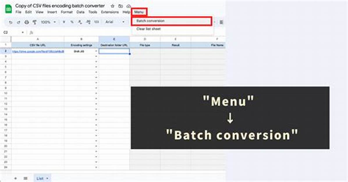 Batch Convert Encoding in Files
