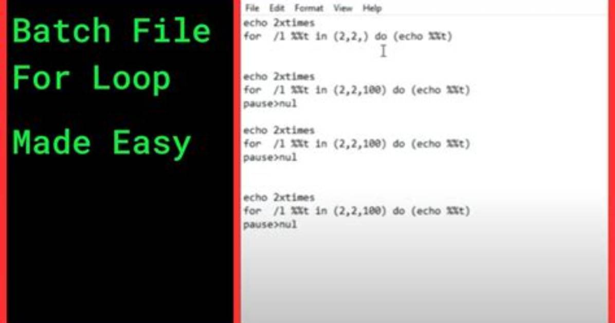 Batch for Loop Not Recognizing Its Own Variable