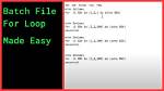 Batch for Loop Not Recognizing Its Own Variable