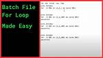 Batch for Loop Not Working