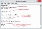 Batch Script Loop