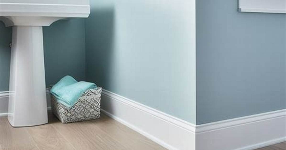 Bathroom Baseboard