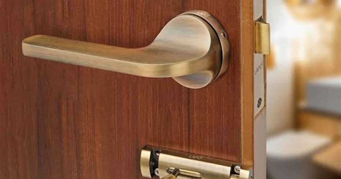 Bathroom Door Lock