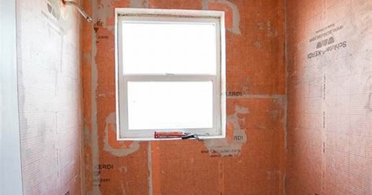 Bathroom Sheetrock