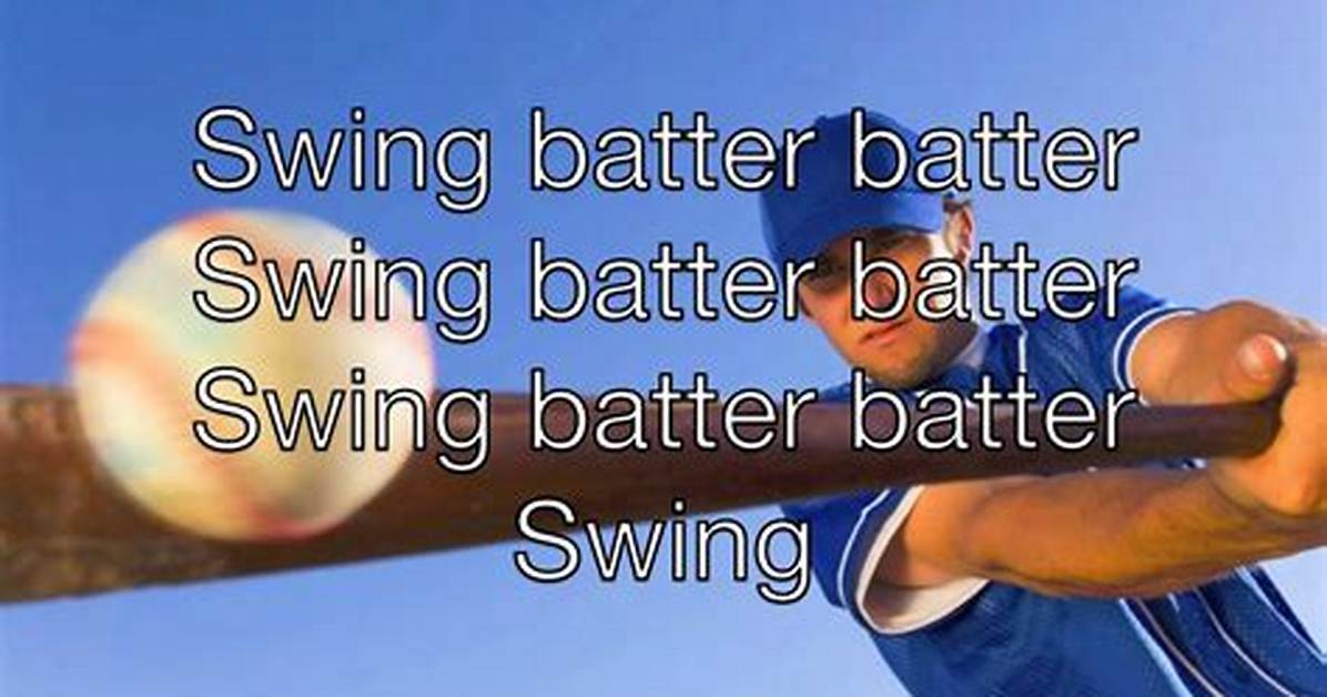 Batter Swing Lyrics